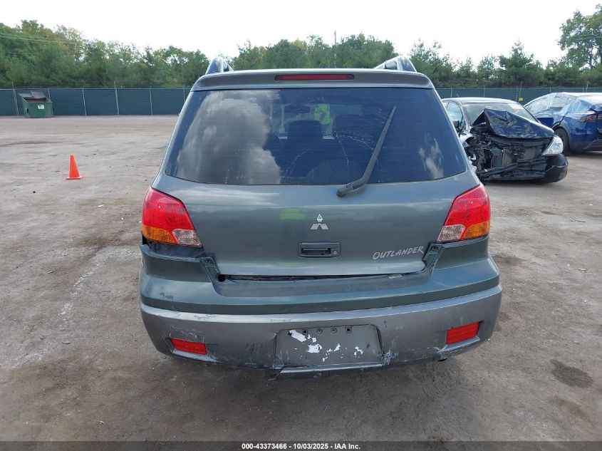 2004 Mitsubishi Outlander Ls VIN: JA4LX31F14U032316 Lot: 43373466