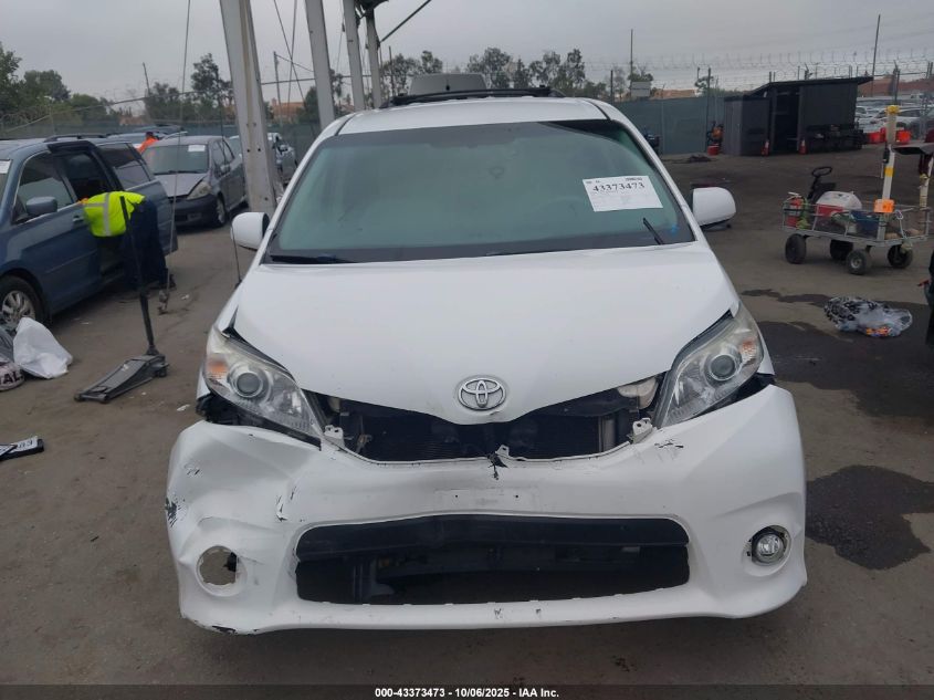 2012 Toyota Sienna Le V6 8 Passenger VIN: 5TDKK3DC2CS218290 Lot: 43373473