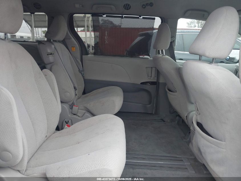 2012 Toyota Sienna Le V6 8 Passenger VIN: 5TDKK3DC2CS218290 Lot: 43373473