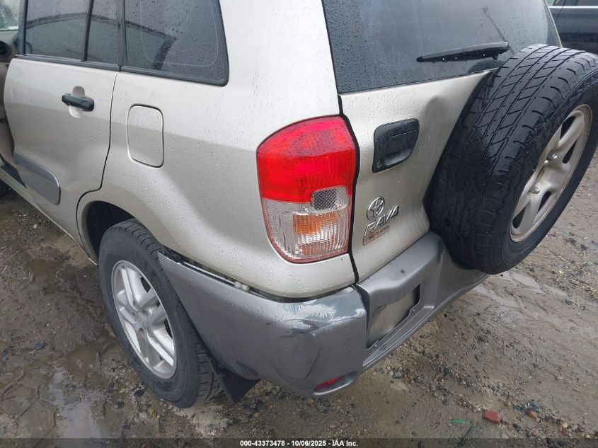 2003 Toyota Rav4 VIN: JTEGH20V930091106 Lot: 43373478