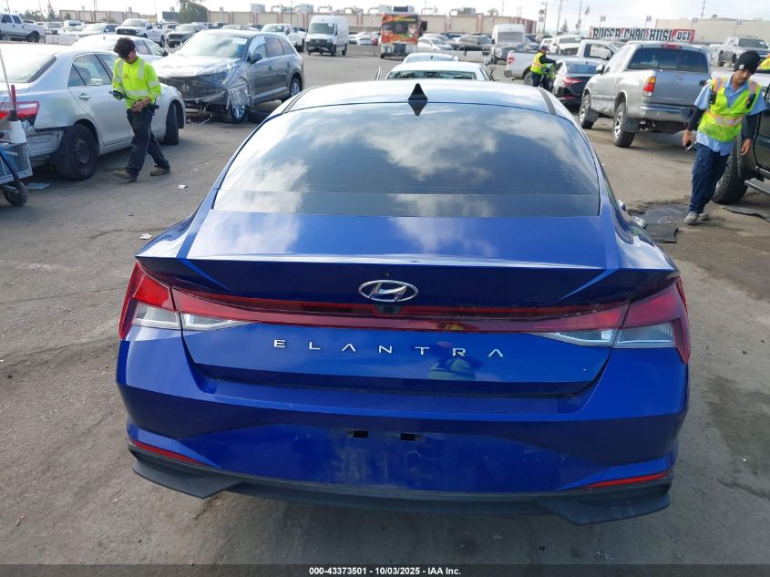2022 Hyundai Elantra Sel VIN: 5NPLM4AG4NH056019 Lot: 43373501