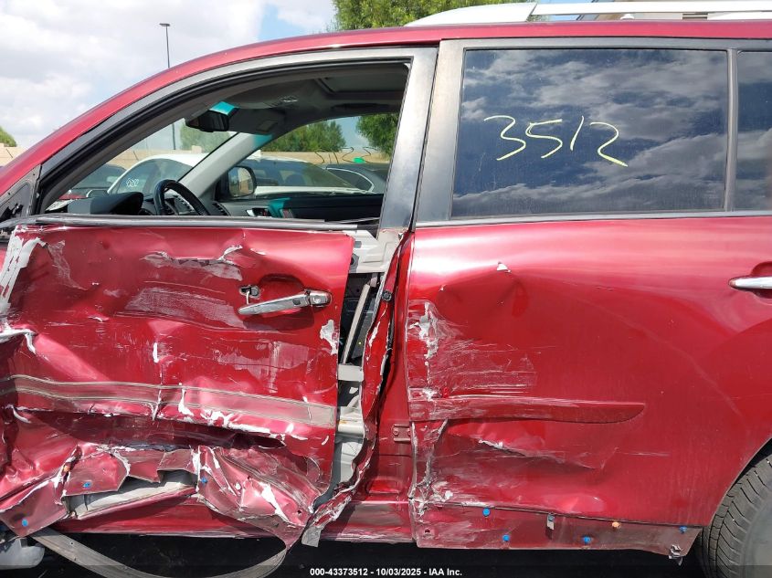 2008 Toyota Highlander Limited VIN: JTEES42A282076683 Lot: 43373512