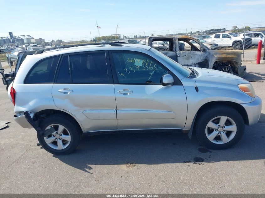 2005 Toyota Rav4 VIN: JTEGD20V950079424 Lot: 43373565
