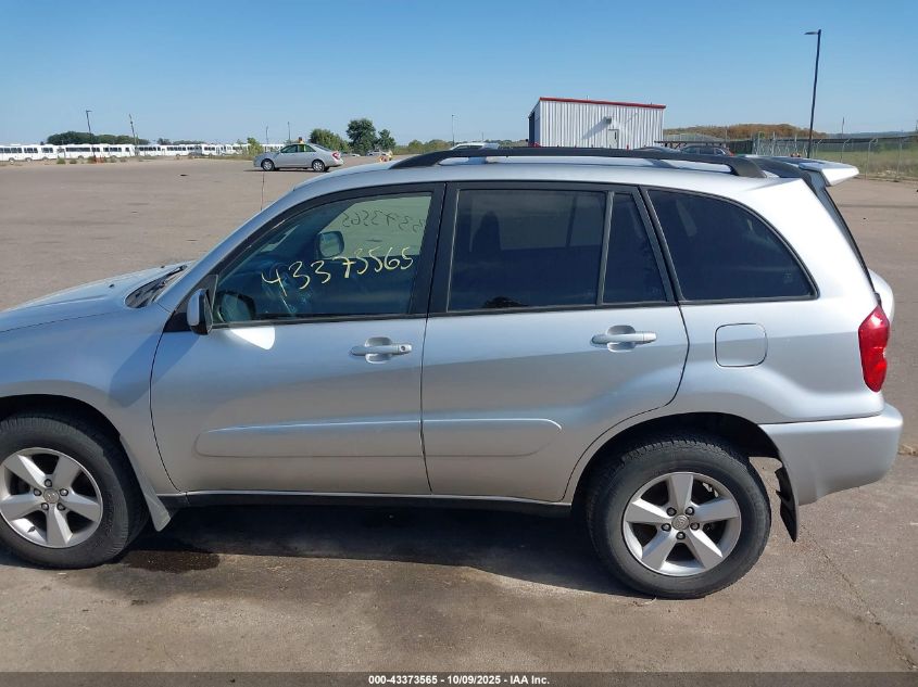2005 Toyota Rav4 VIN: JTEGD20V950079424 Lot: 43373565
