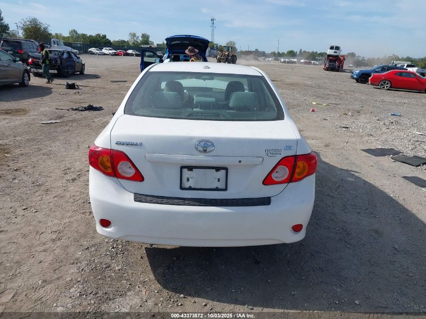 2009 Toyota Corolla Le VIN: JTDBL40E699022645 Lot: 43373572