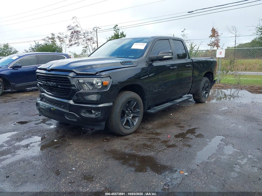 2021 RAM 1500 BIG HORN QUAD CAB 4X2 6'4 BOX - 1C6RREBG9MN710762