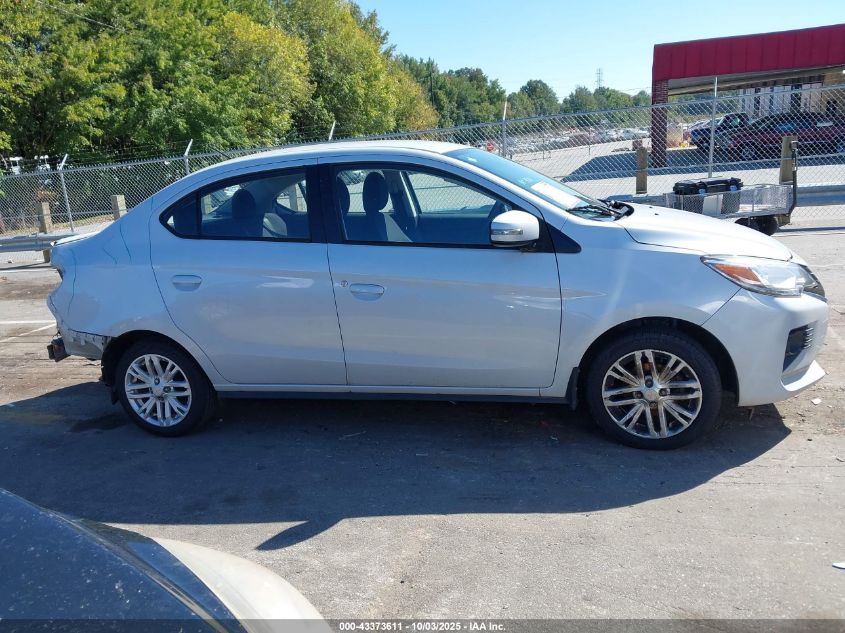 2022 Mitsubishi Mirage G4 Se VIN: ML32FVFJ9NHF05151 Lot: 43373611