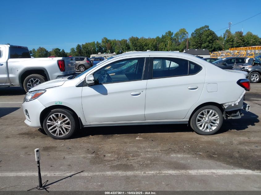 2022 Mitsubishi Mirage G4 Se VIN: ML32FVFJ9NHF05151 Lot: 43373611