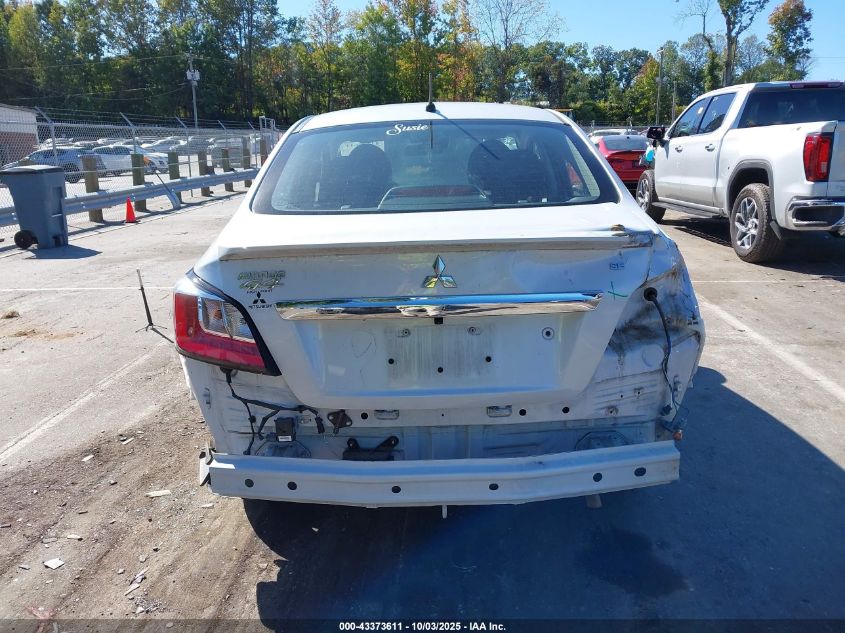 2022 Mitsubishi Mirage G4 Se VIN: ML32FVFJ9NHF05151 Lot: 43373611