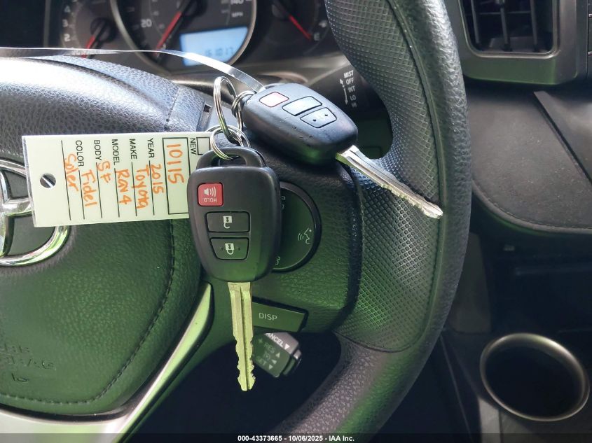 2015 Toyota Rav4 Le VIN: 2T3ZFREV1FW200565 Lot: 43373665