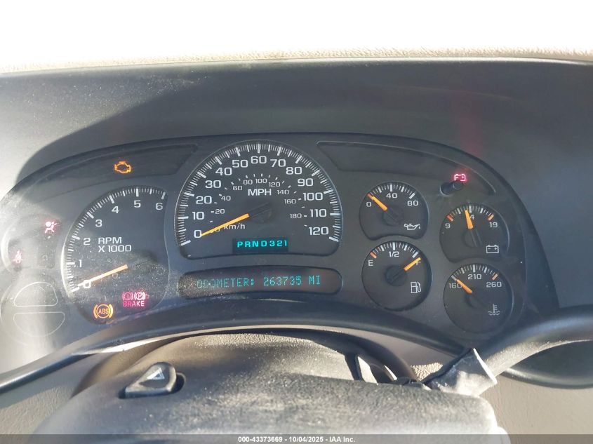 2003 Chevrolet Tahoe Ls VIN: 1GNEC13V63J162084 Lot: 43373669