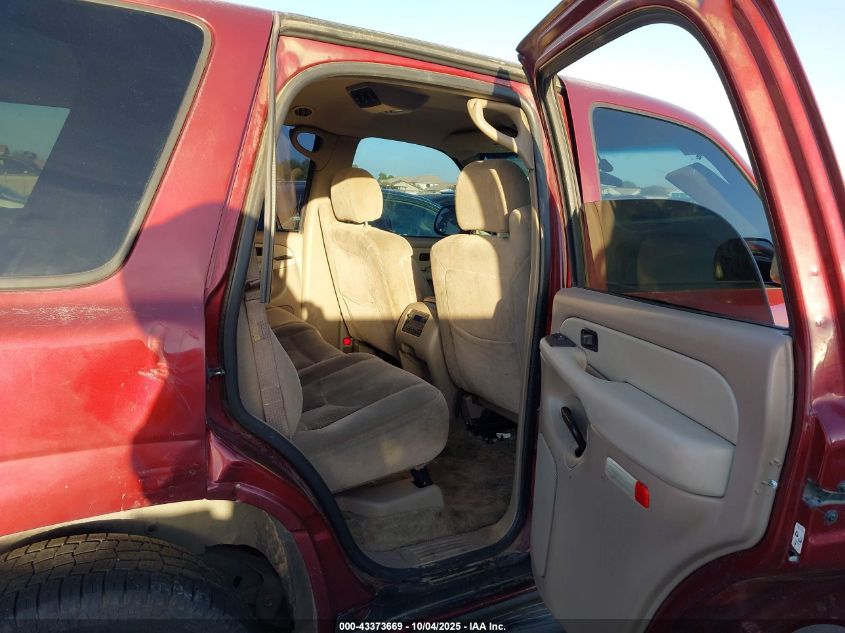 2003 Chevrolet Tahoe Ls VIN: 1GNEC13V63J162084 Lot: 43373669