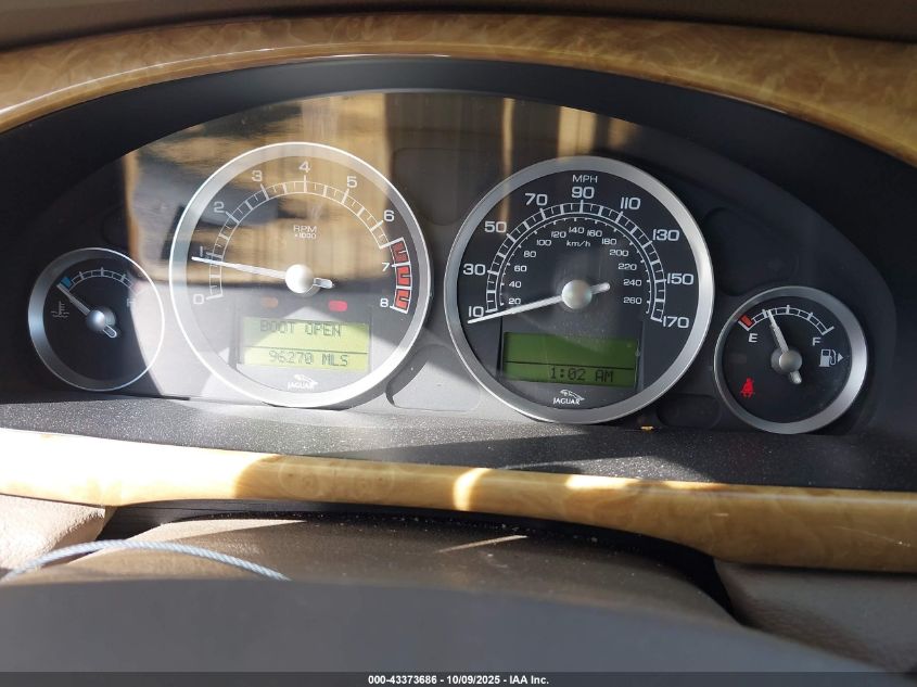 2005 Jaguar S-Type 3.0L V6 VIN: SAJWA01TX5FN25590 Lot: 43373686