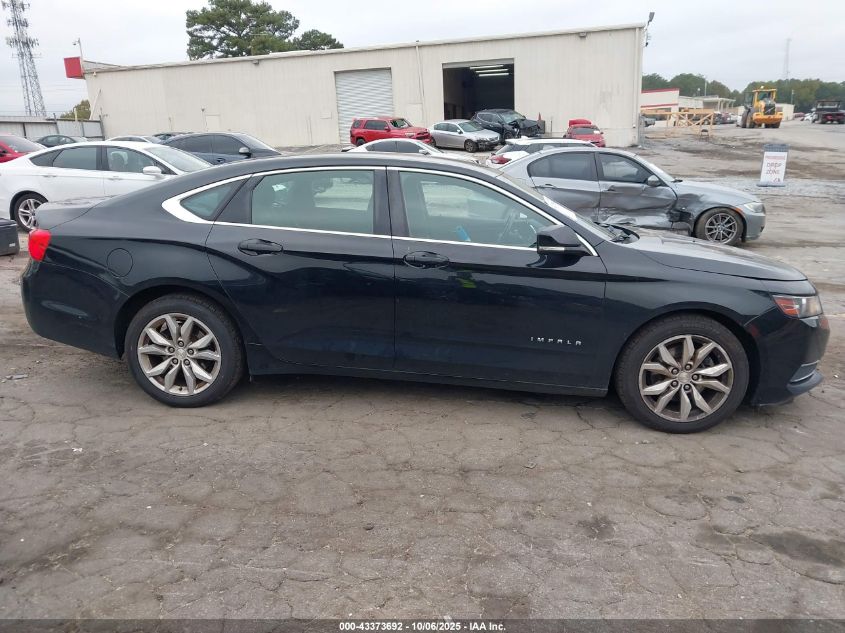 2016 Chevrolet Impala 1Lt VIN: 2G1105SA8G9199380 Lot: 43373692