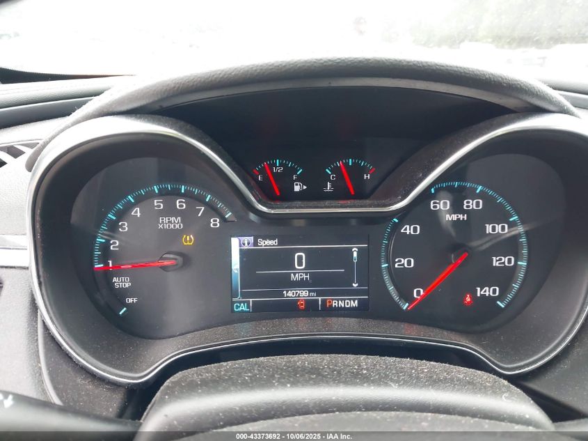 2016 Chevrolet Impala 1Lt VIN: 2G1105SA8G9199380 Lot: 43373692