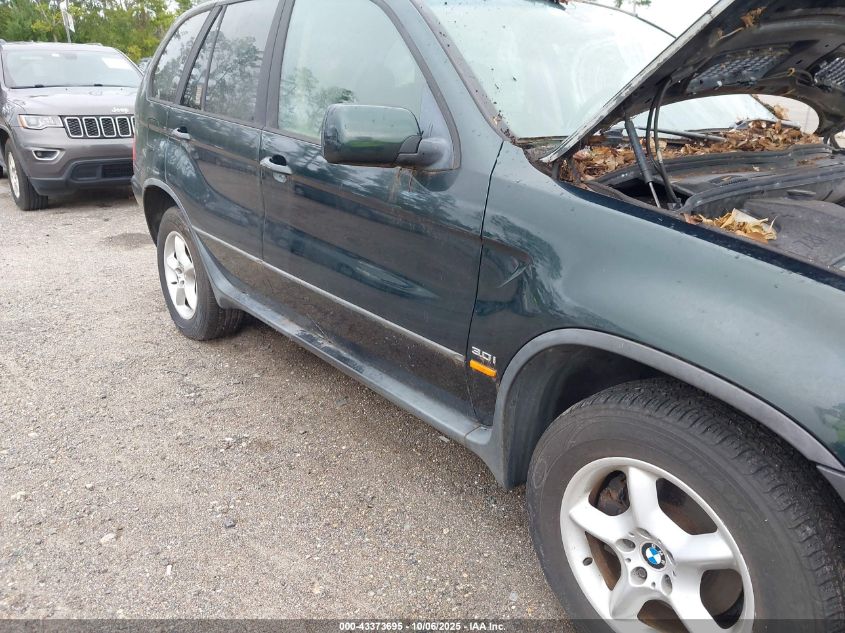 2002 BMW X5 3.0I VIN: 5UXFA53522LV71324 Lot: 43373695