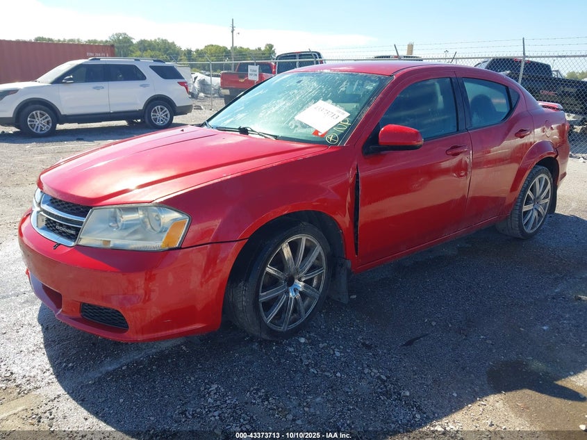 Vin: 1b3bd1fbxbn554388, lot: 43868456, dodge avenger mainstreet 20112