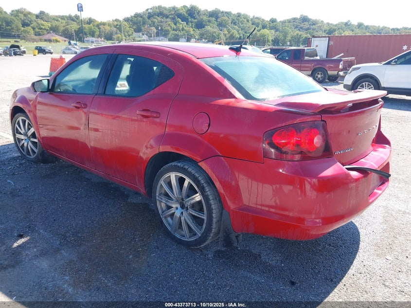 Vin: 1b3bd1fbxbn554388, lot: 43868456, dodge avenger mainstreet 20113