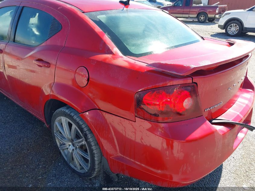 2011 Dodge Avenger Mainstreet VIN: 1B3BD1FBXBN554388 Lot: 43373713