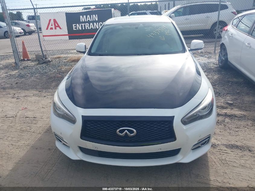 2016 Infiniti Q50 3.0T Premium VIN: JN1EV7AR8GM345554 Lot: 43373719