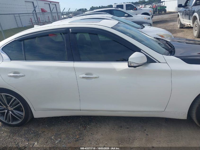 2016 Infiniti Q50 3.0T Premium VIN: JN1EV7AR8GM345554 Lot: 43373719