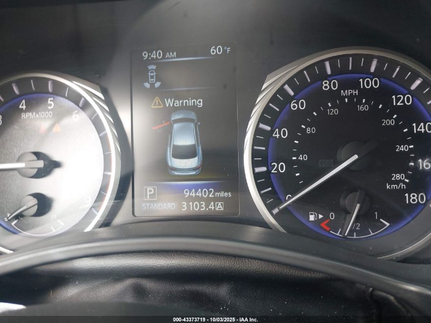 2016 Infiniti Q50 3.0T Premium VIN: JN1EV7AR8GM345554 Lot: 43373719