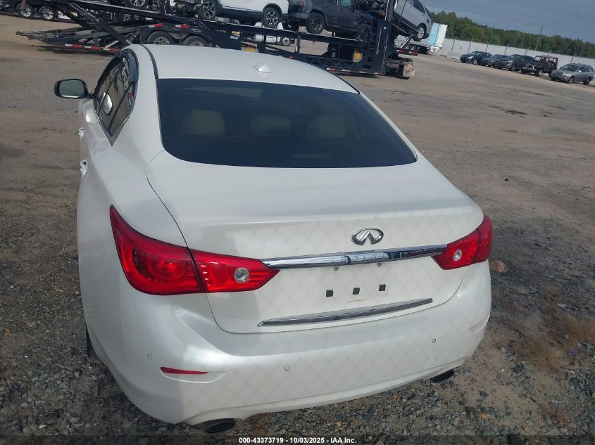 2016 Infiniti Q50 3.0T Premium VIN: JN1EV7AR8GM345554 Lot: 43373719