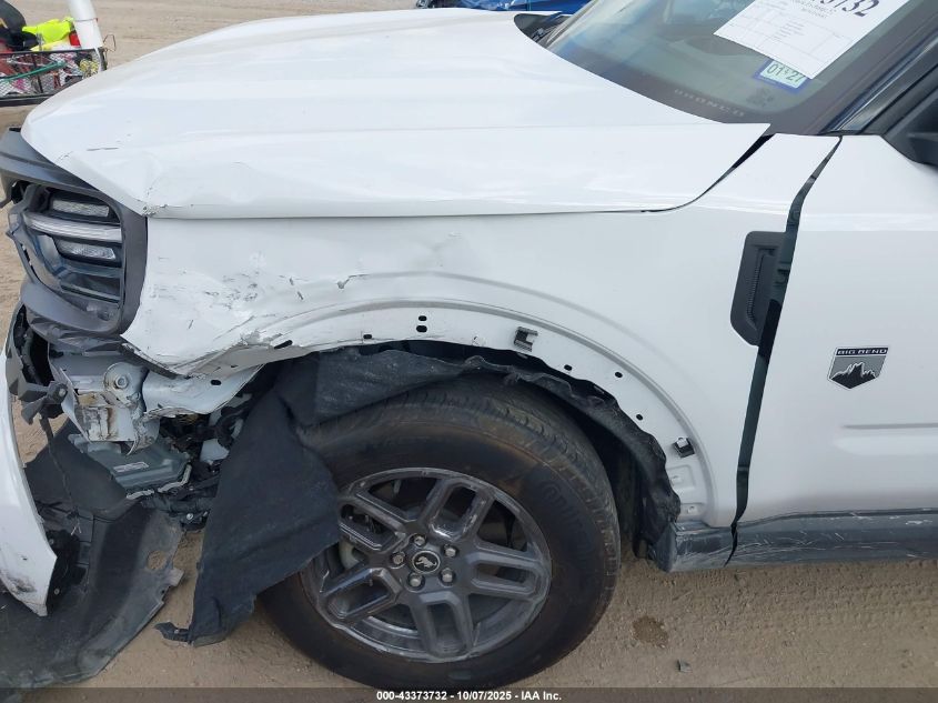 2025 Ford Bronco Sport Big Bend VIN: 3FMCR9BN9SRE30091 Lot: 43373732