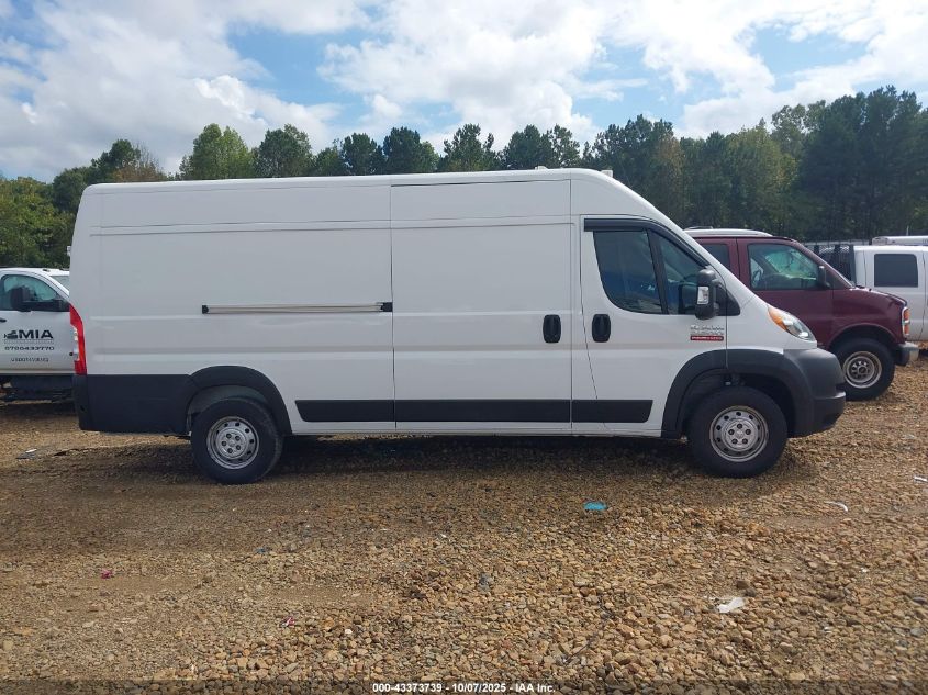 2021 Ram Promaster 3500 Cargo Van High Roof 159 Wb Ext VIN: 3C6MRVJG8ME529135 Lot: 43373739