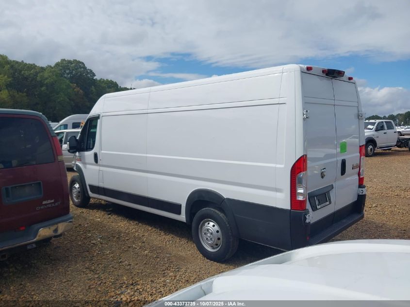 2021 Ram Promaster 3500 Cargo Van High Roof 159 Wb Ext VIN: 3C6MRVJG8ME529135 Lot: 43373739