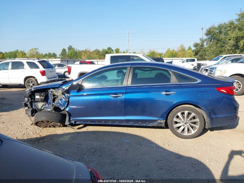 2015 Hyundai Sonata Sport VIN: 5NPE34AF2FH180262 Lot: 43393134