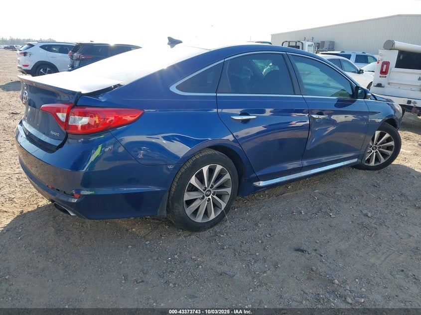 5NPE34AF2FH180262 2015 HYUNDAI SONATA photo no. 4