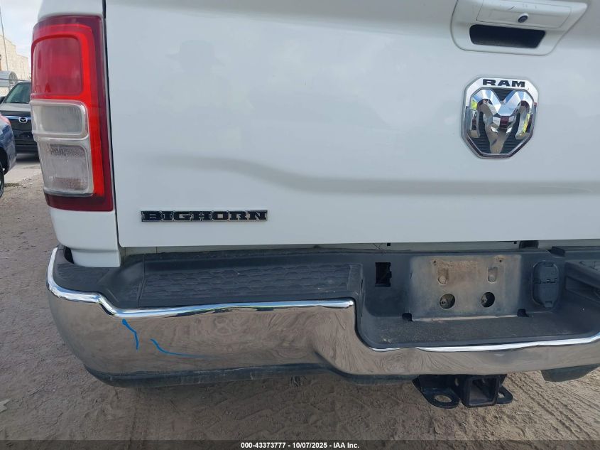 2022 Ram 2500 Big Horn 4X4 8' Box VIN: 3C6UR5JL1NG119909 Lot: 43373777