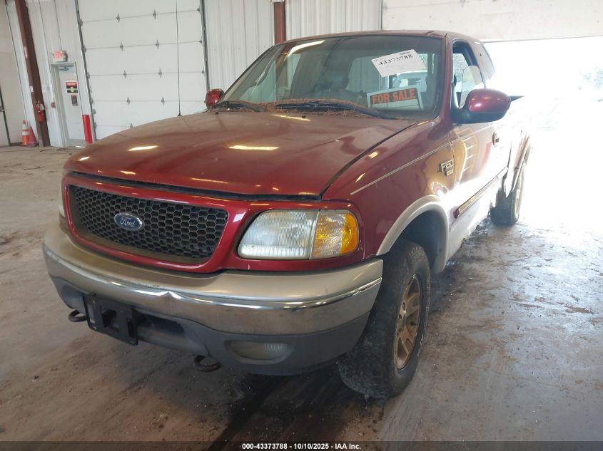 2002 Ford F-150 Lariat/Xl/Xlt VIN: 2FTRX18L92CA23960 Lot: 43373788
