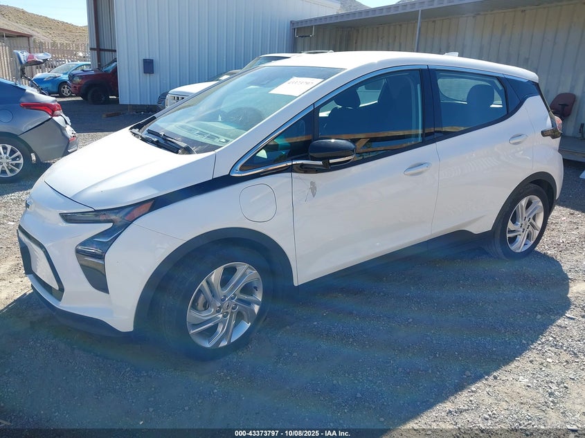 2022 CHEVROLET BOLT EV FWD 1LT 1G1FW6S01N4129348
