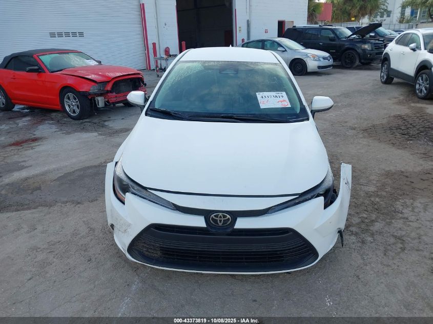 2025 Toyota Corolla Le VIN: 5YFB4MDE2SP347218 Lot: 43373819