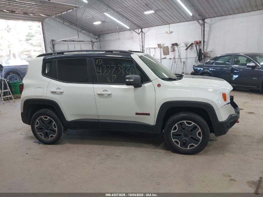 2016 Jeep Renegade Trailhawk VIN: ZACCJBCT9GPD87034 Lot: 43373826