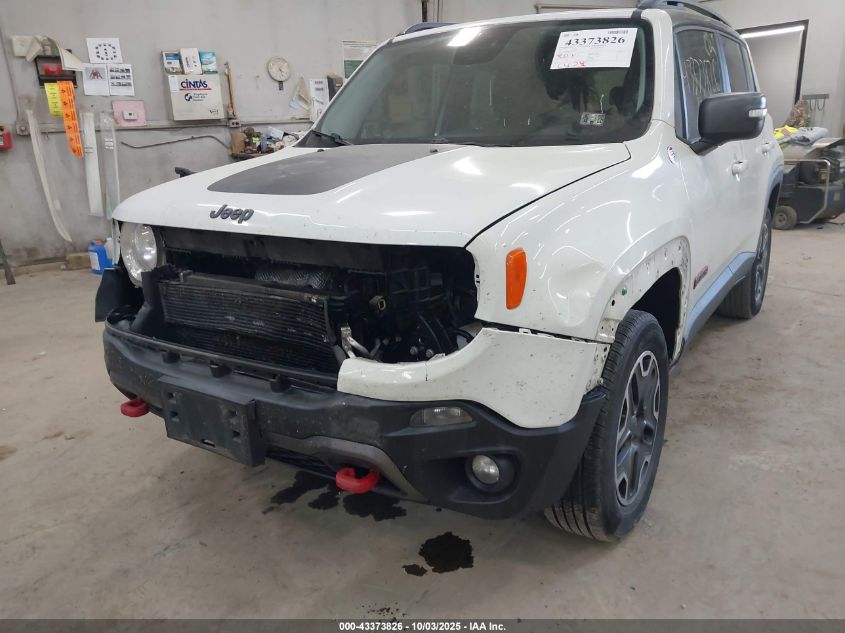 2016 Jeep Renegade Trailhawk VIN: ZACCJBCT9GPD87034 Lot: 43373826