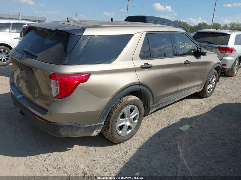 2021 FORD POLICE INTERCEPTOR - 1FM5K8AB1MGA65043