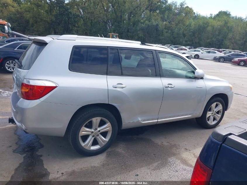 2008 Toyota Highlander Limited VIN: JTEDS42A482042384 Lot: 43373836