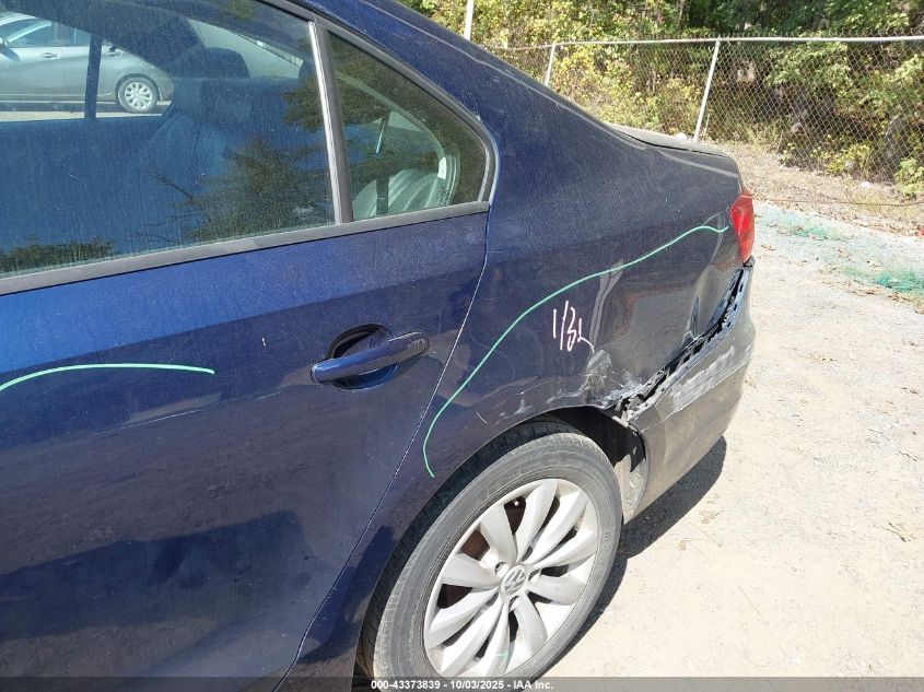 2011 Volkswagen Jetta 2.5L Se VIN: 3VWDX7AJ5BM338343 Lot: 43373839