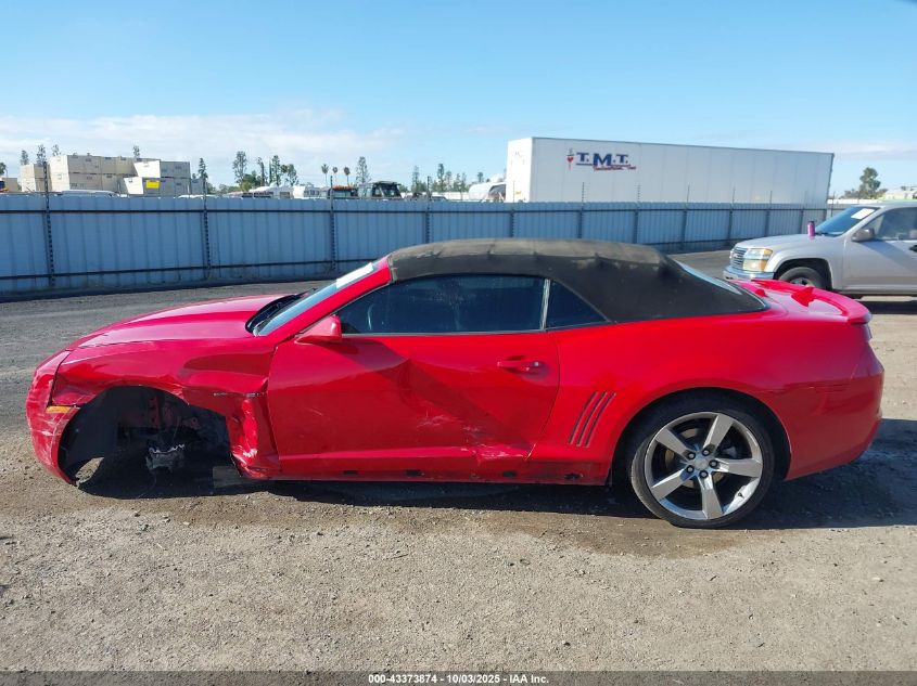 2011 Chevrolet Camaro 2Lt VIN: 2G1FC3DD8B9206989 Lot: 43373874