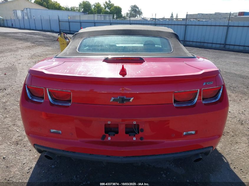 2011 Chevrolet Camaro 2Lt VIN: 2G1FC3DD8B9206989 Lot: 43373874