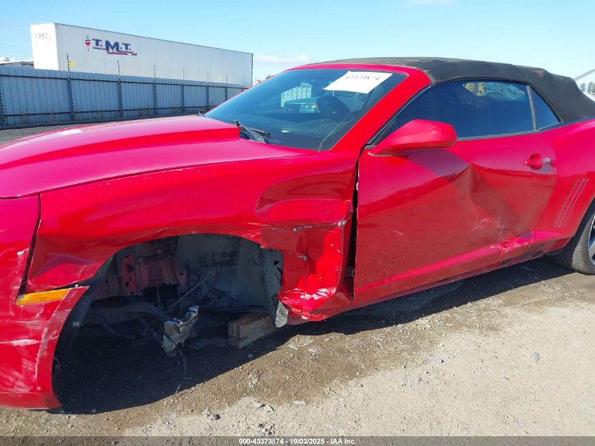 2011 Chevrolet Camaro 2Lt VIN: 2G1FC3DD8B9206989 Lot: 43373874