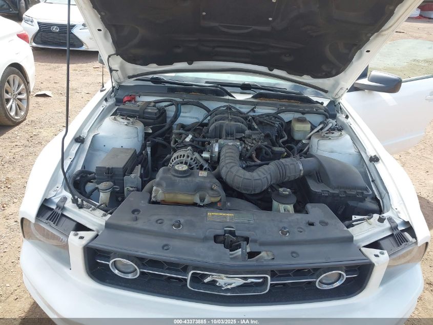 2008 Ford Mustang V6 Deluxe/V6 Premium VIN: 1ZVHT80N685134981 Lot: 43373885