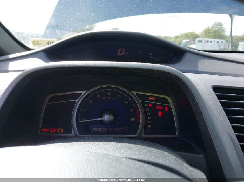 2008 Honda Civic Lx VIN: 1HGFA16598L114123 Lot: 43373896