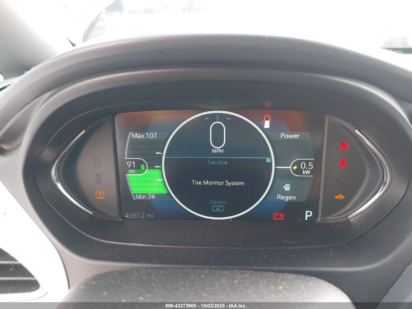 2019 Chevrolet Bolt Ev Premier VIN: 1G1FZ6S03K4130780 Lot: 43373900