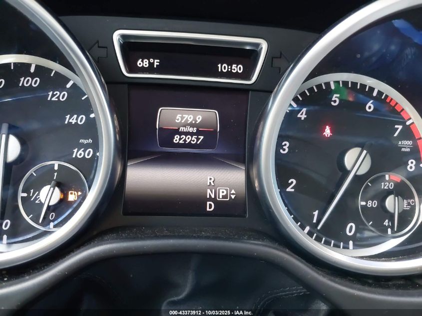 2015 Mercedes-Benz Ml 350 VIN: 4JGDA5JBXFA524203 Lot: 43373912