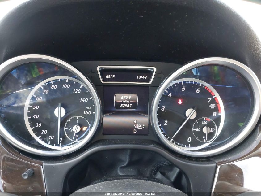 2015 Mercedes-Benz Ml 350 VIN: 4JGDA5JBXFA524203 Lot: 43373912