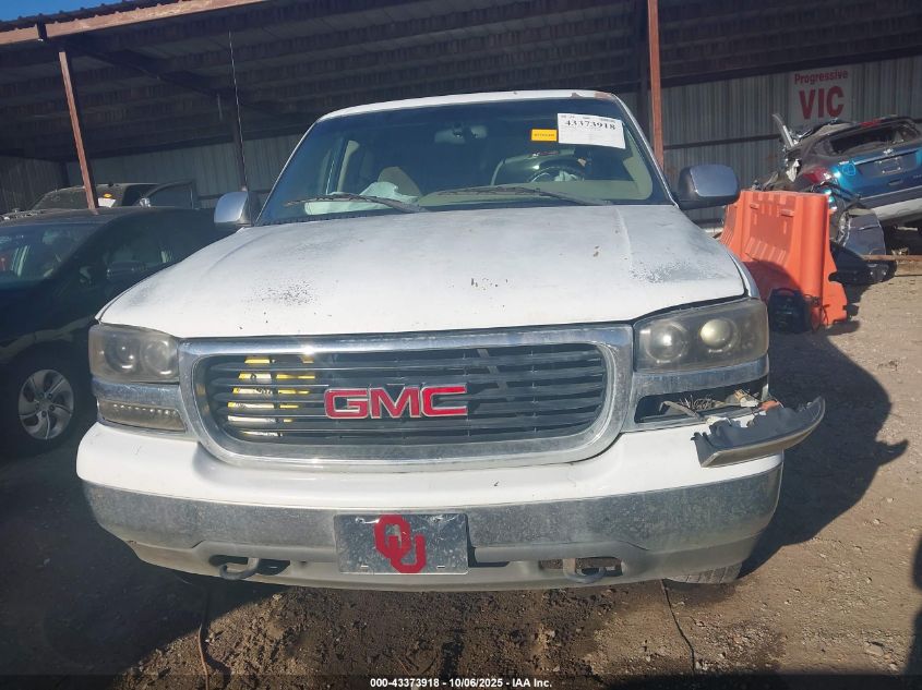 2002 GMC Sierra 1500 Sle VIN: 2GTEK19T621130777 Lot: 43373918